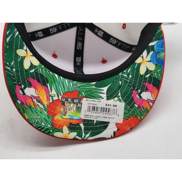 Vintage NFL Pro Bowl Hat Cap Fitted Mens 7 1/2 NFL Football New Era 90s‎ - Picture 7 of 8